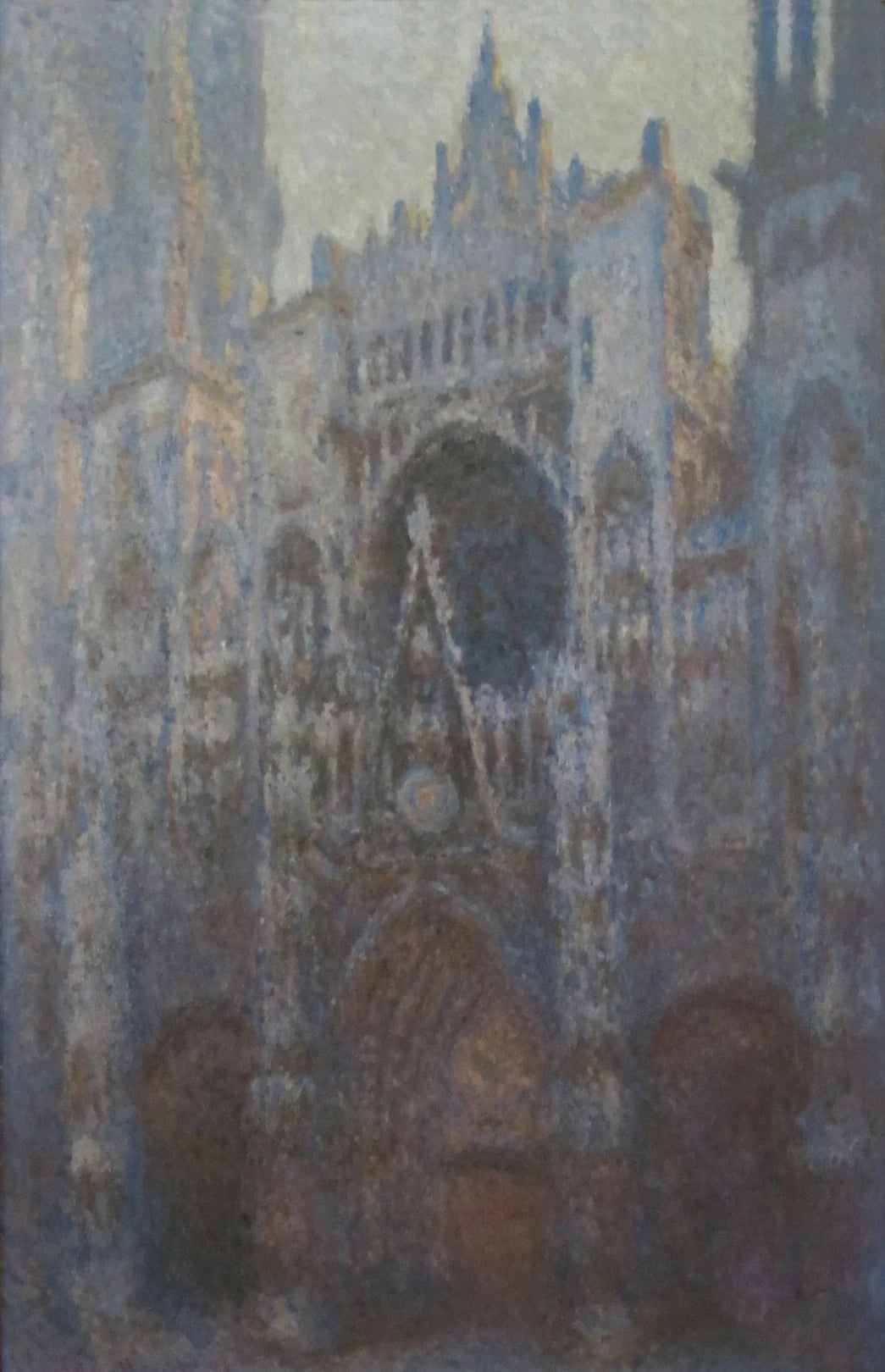 Cathédrale de Rouen, le Portail de Claude Monet, 1894 – Klassik Stiftung Weimar, G 541, Wildenstein 1357