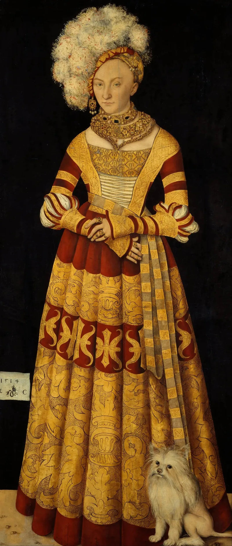 Catherine of Mecklenburg (1487-1561) - Lucas Cranach the Elder