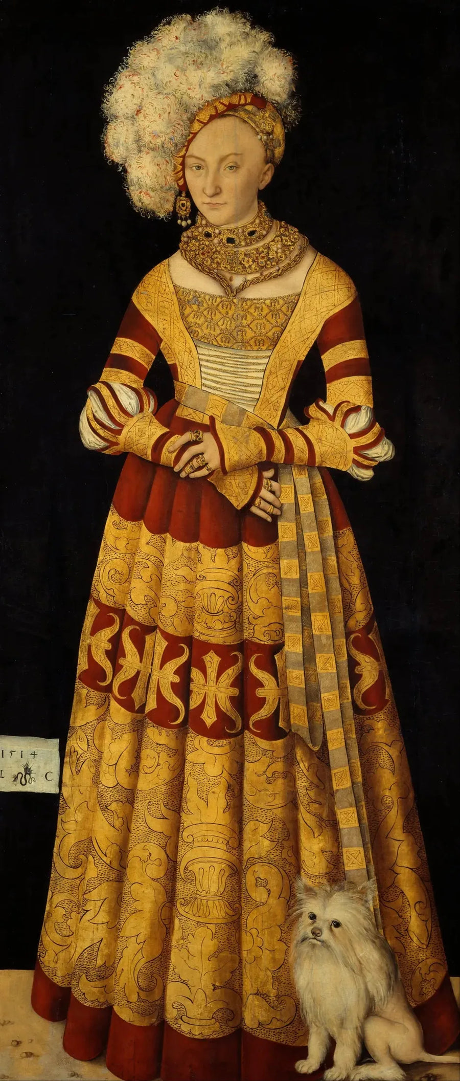 Catherine of Mecklenburg (1487-1561) - Lucas Cranach the Elder