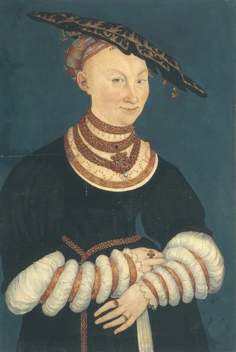 Catherine of Mecklenburg, Duchess of Saxony (1487-1561) - Lucas Cranach the Elder