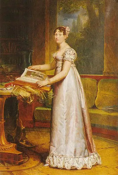 Catherine-Frederique-Sophie-Dorothee of Wurttemberg, Queen of Westphalia (1783-1835) - François Gérard