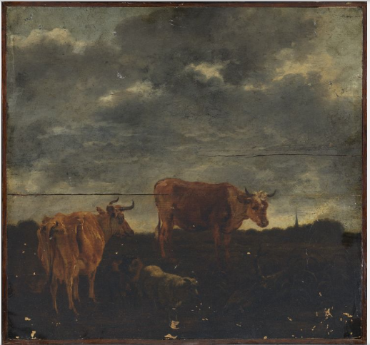 Vaches dans un paysage - James Ward