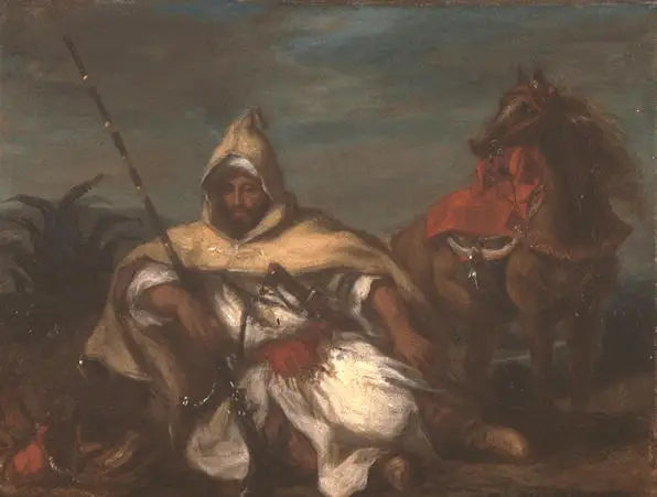Cavalier of the Sultan of Morocco's Guard - Eugène Delacroix
