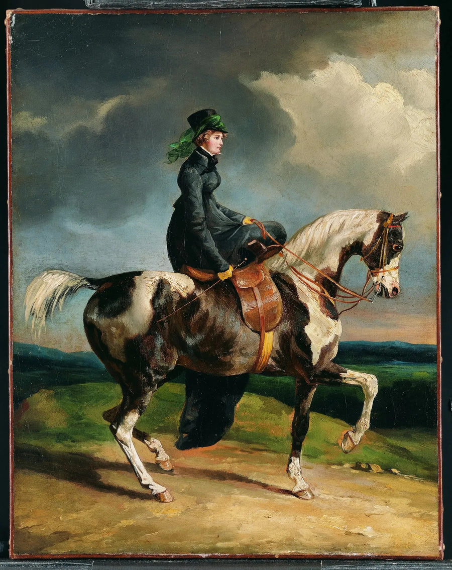 Horsewoman - Théodore Géricault