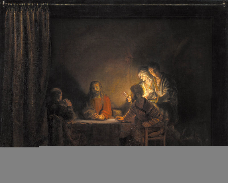 Christ and the Disciples (The Supper at Emmaus) - Rembrandt