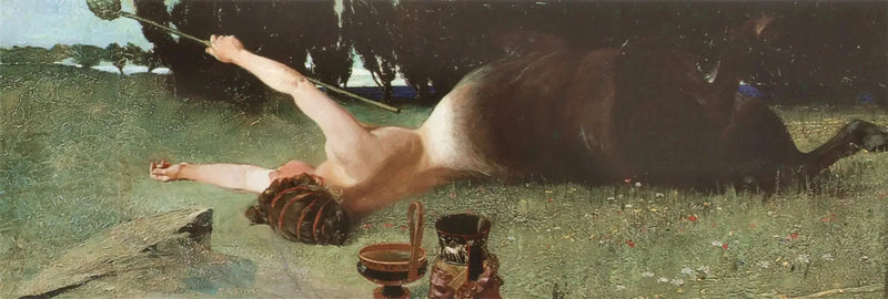 Drunkard Centaur - Franz von Stuck
