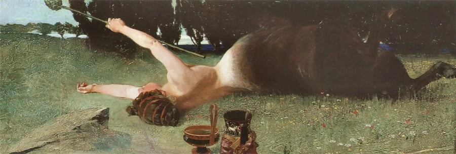 Drunkard Centaur - Franz von Stuck
