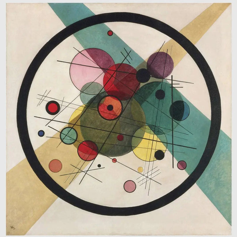Circles in a Circle - Vassily Kandinsky