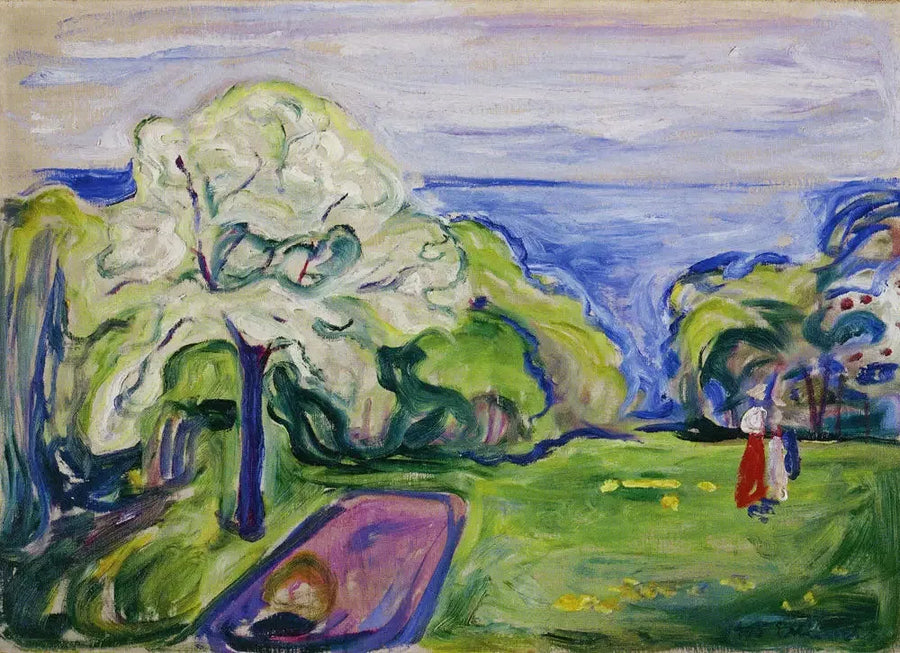 Cherry Blossom - Edvard Munch