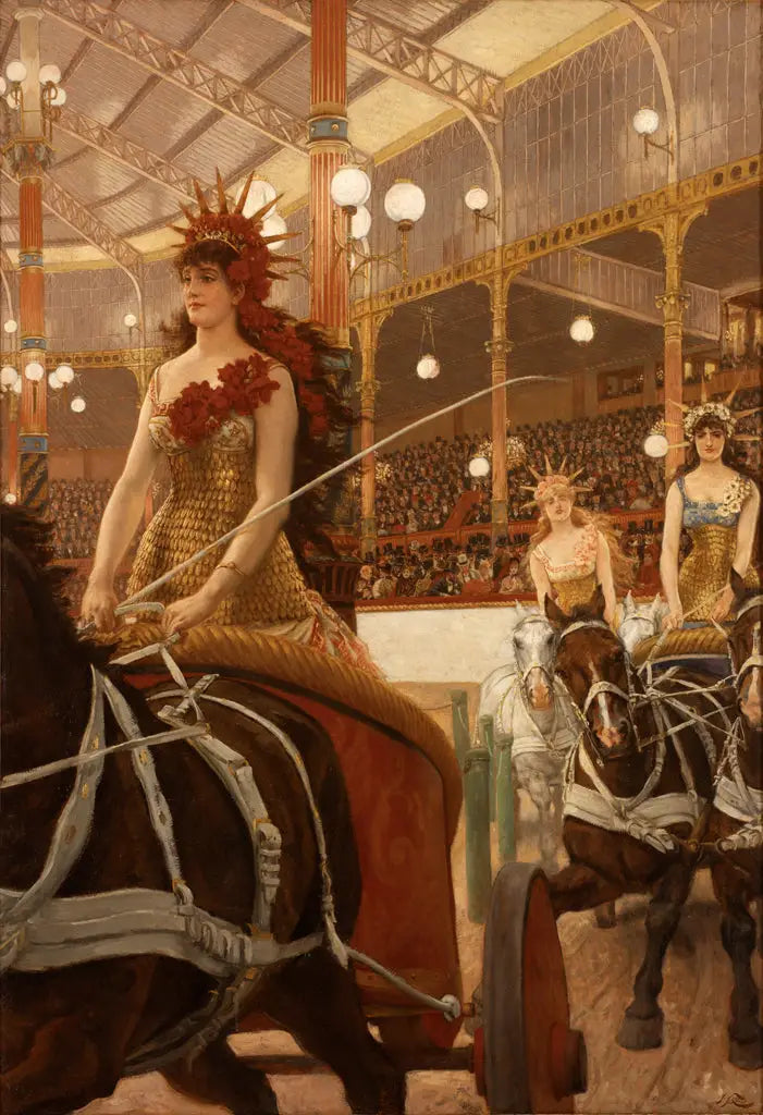 These Ladies of the Chariots - James Tissot