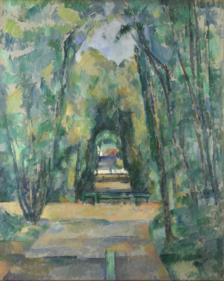 Alley in Chantilly - Paul Cézanne