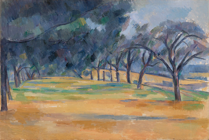The Avenue of Marines - Paul Cézanne