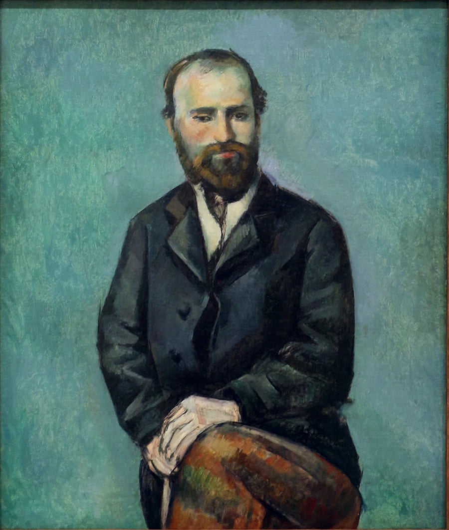 Portrait of the artist, after a photograph - Paul Cézanne