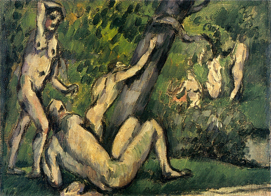 The Bathing - Paul Cézanne