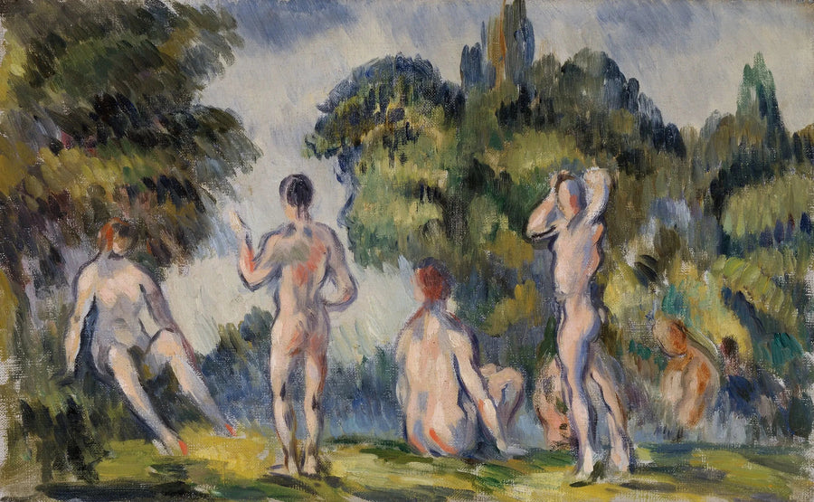 Bathers - Paul Cézanne