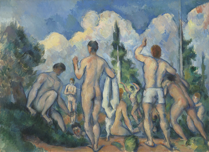 Bathers, circa 1890 - Paul Cézanne