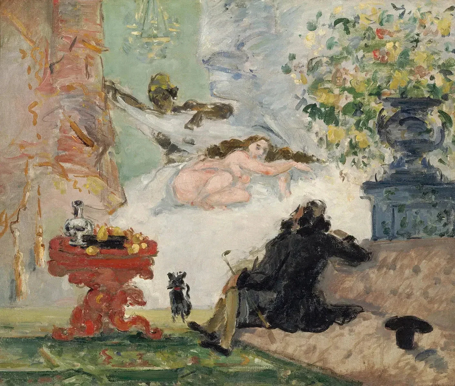 A Modern Olympia - Paul Cézanne