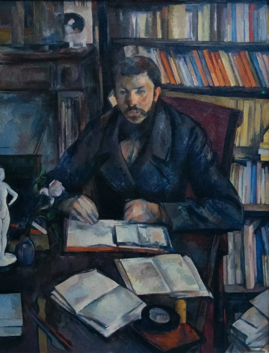 Portrait of Gustave Geffroy - Paul Cézanne