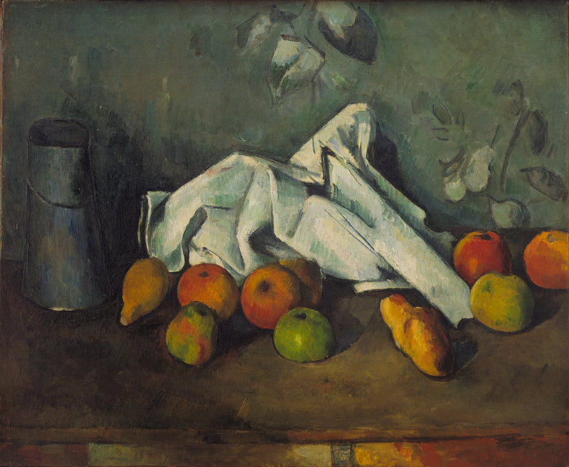 Milk Jug and Apples - Paul Cézanne