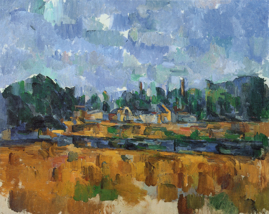 Riverbanks - Paul Cézanne