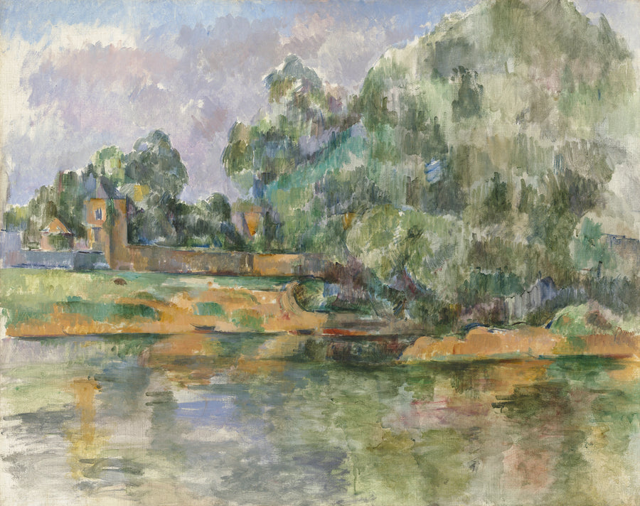 Landscape by the Water - Paul Cézanne