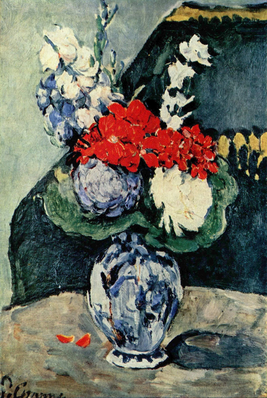 Bouquet at the Little Delft - Paul Cézanne