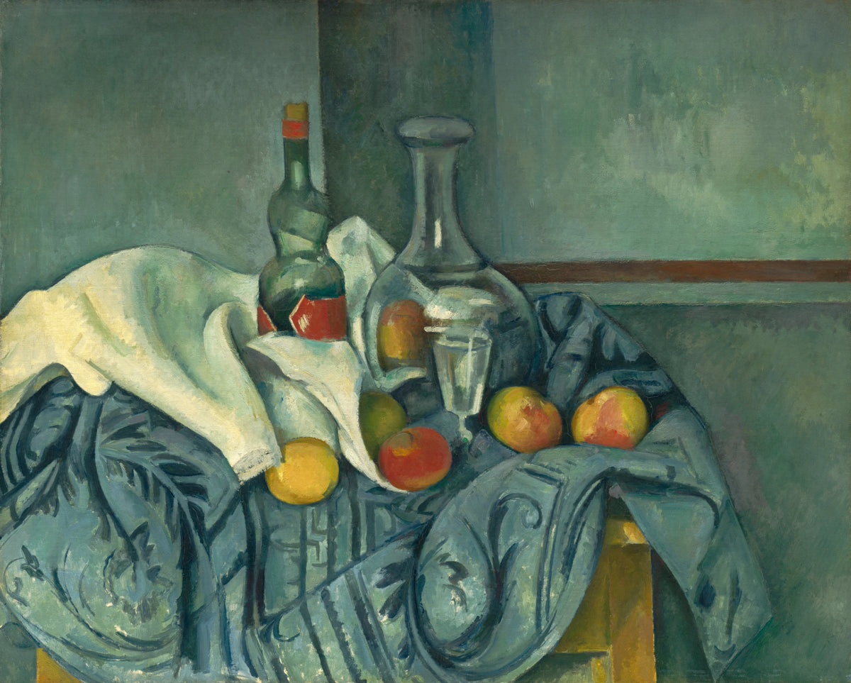 The Peppermint Bottle, 1893 -1895 - Paul Cézanne