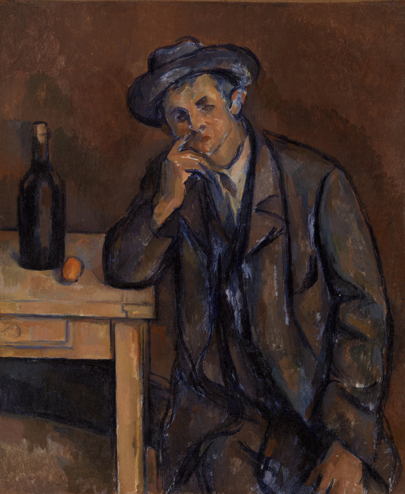 The Drinker - Paul Cézanne