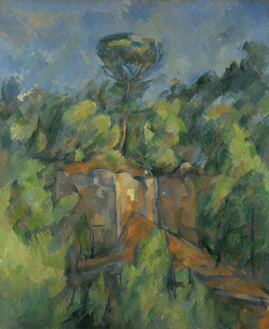 Bibémus Quarry - Paul Cézanne