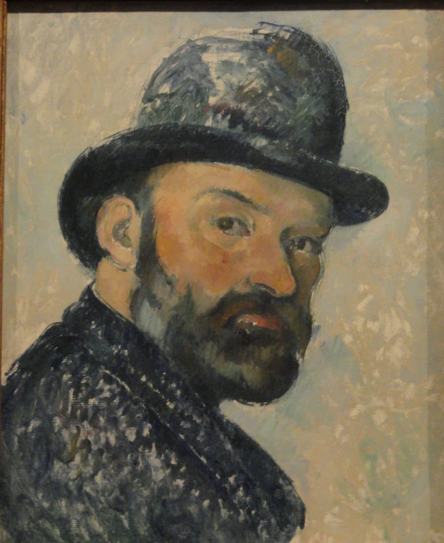 Cezanne with a Bowler Hat - Paul Cézanne