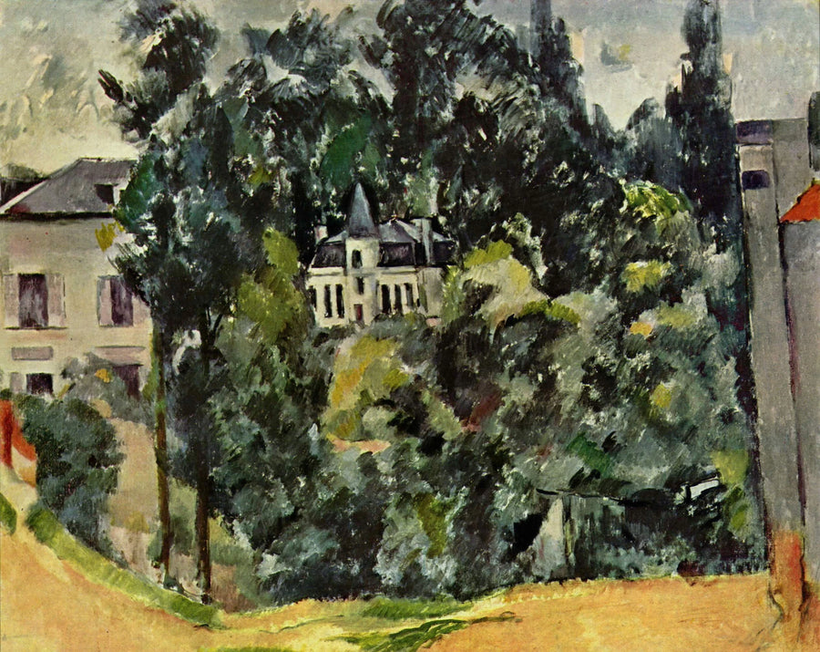 Castle near Paris - Paul Cézanne