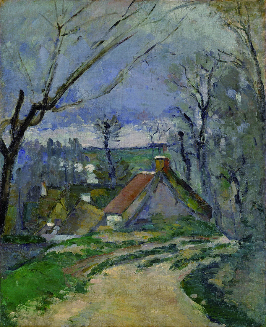 Cottages in Auvers-sur-Oise - Paul Cézanne