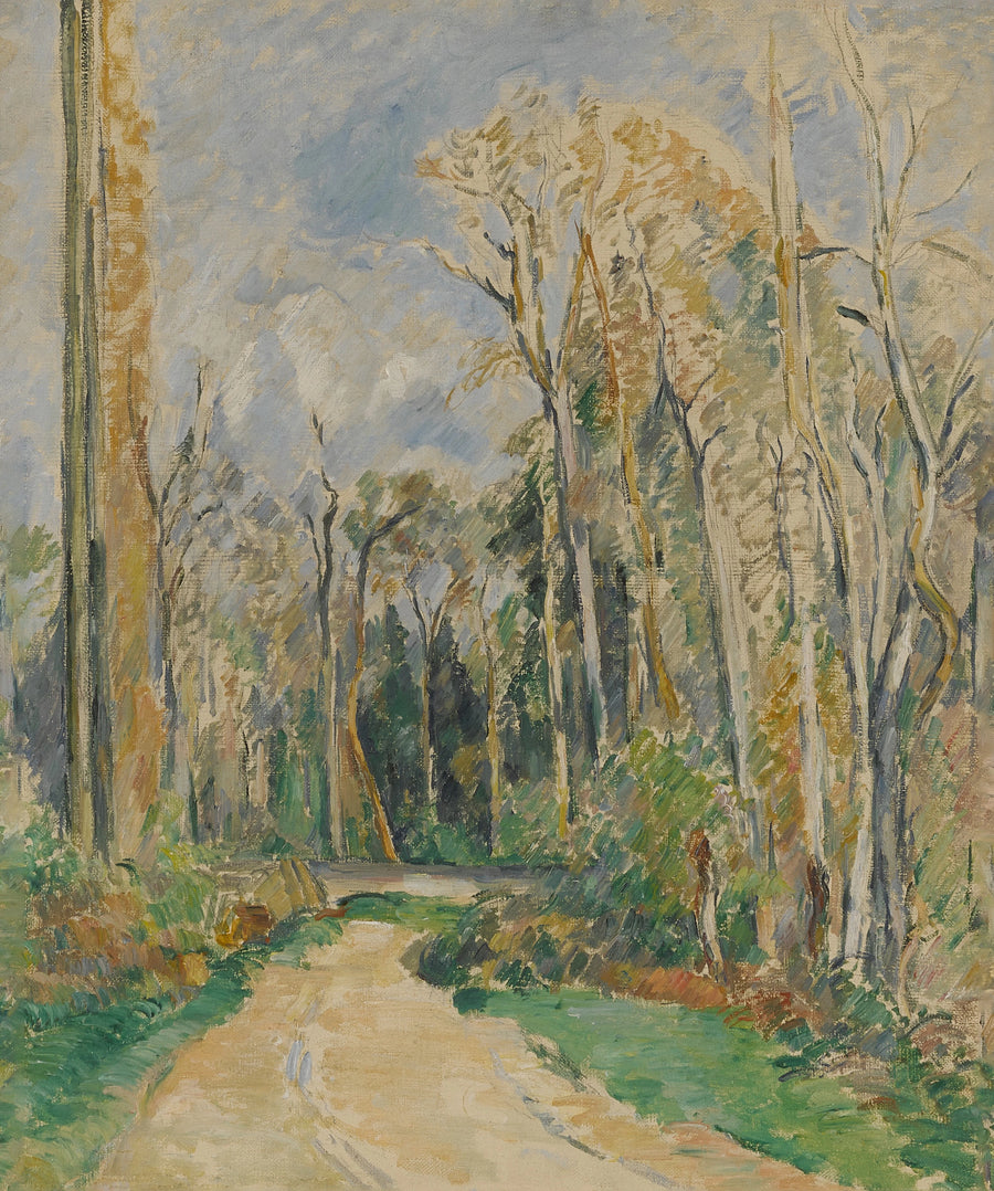 Path at the Forest Entrance - Paul Cézanne