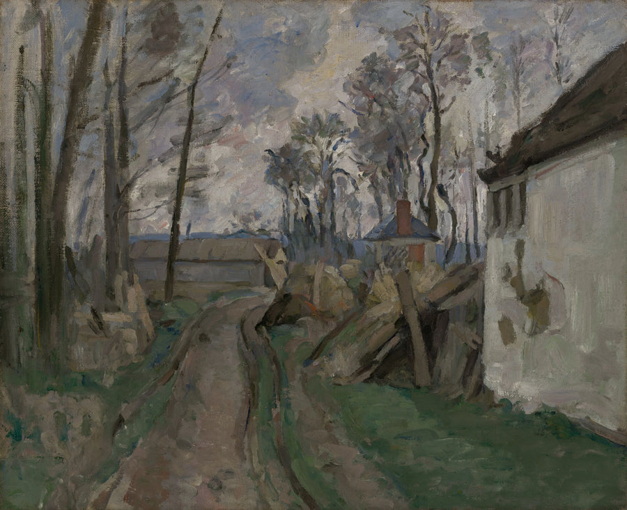 The Village Road - Paul Cézanne