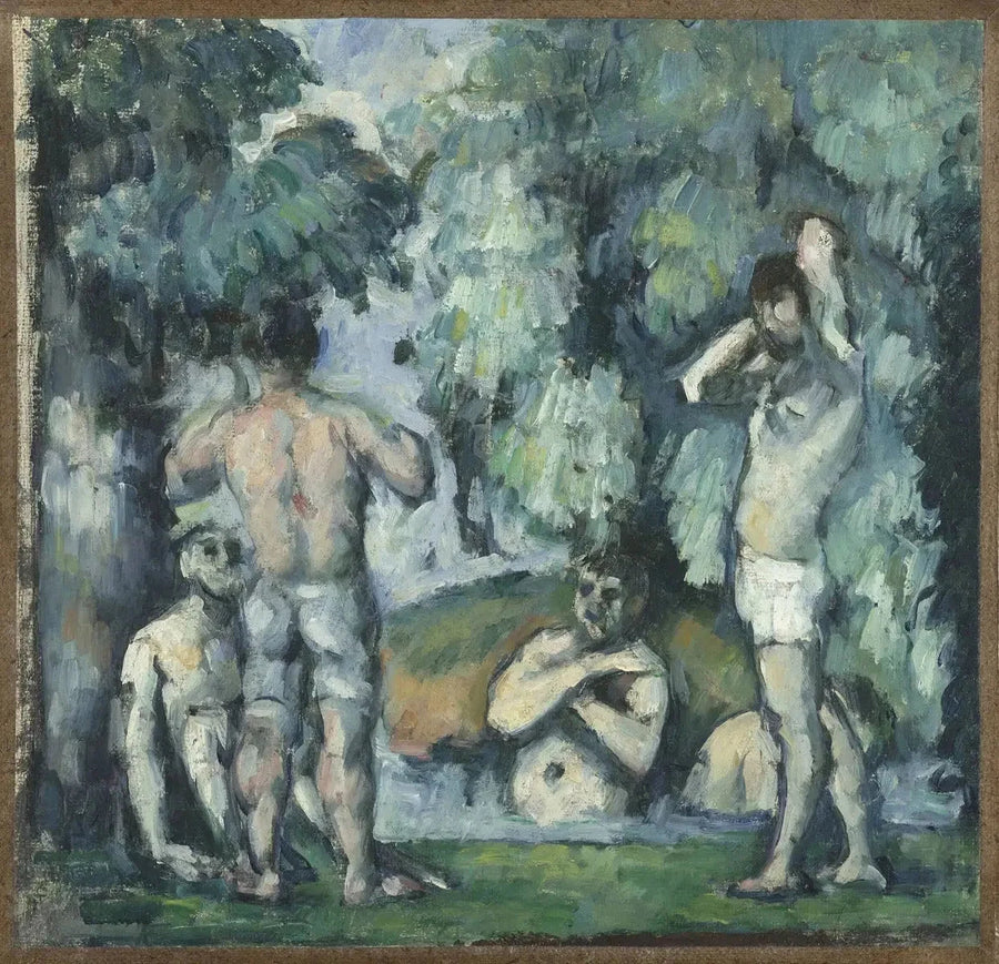 Five Bathers - Paul Cézanne
