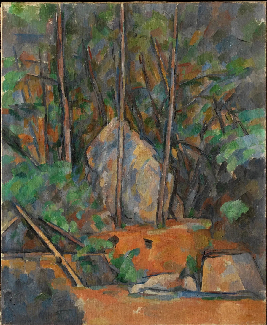 The Cistern in the Park of the Black Castle - Paul Cézanne