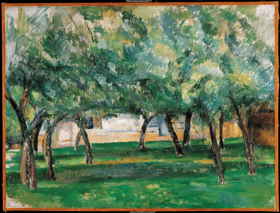 The Norman Enclosure (Hattenville) - Paul Cézanne