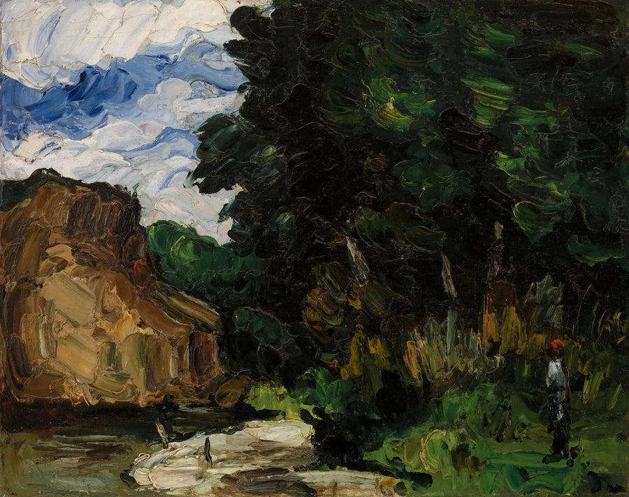 Riverbank - Paul Cézanne