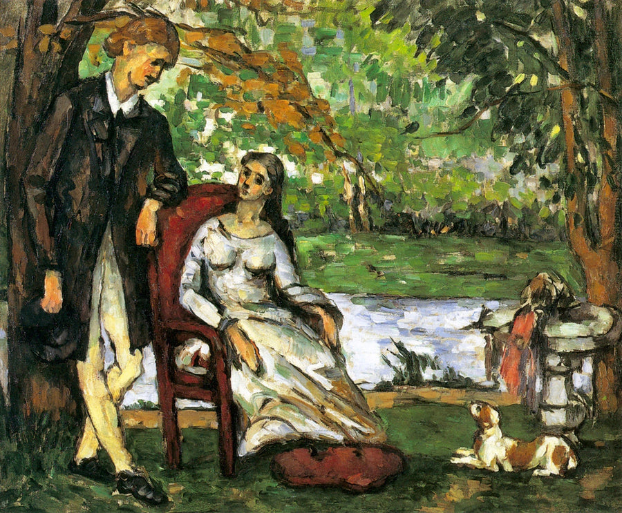 The Conversation - Paul Cézanne