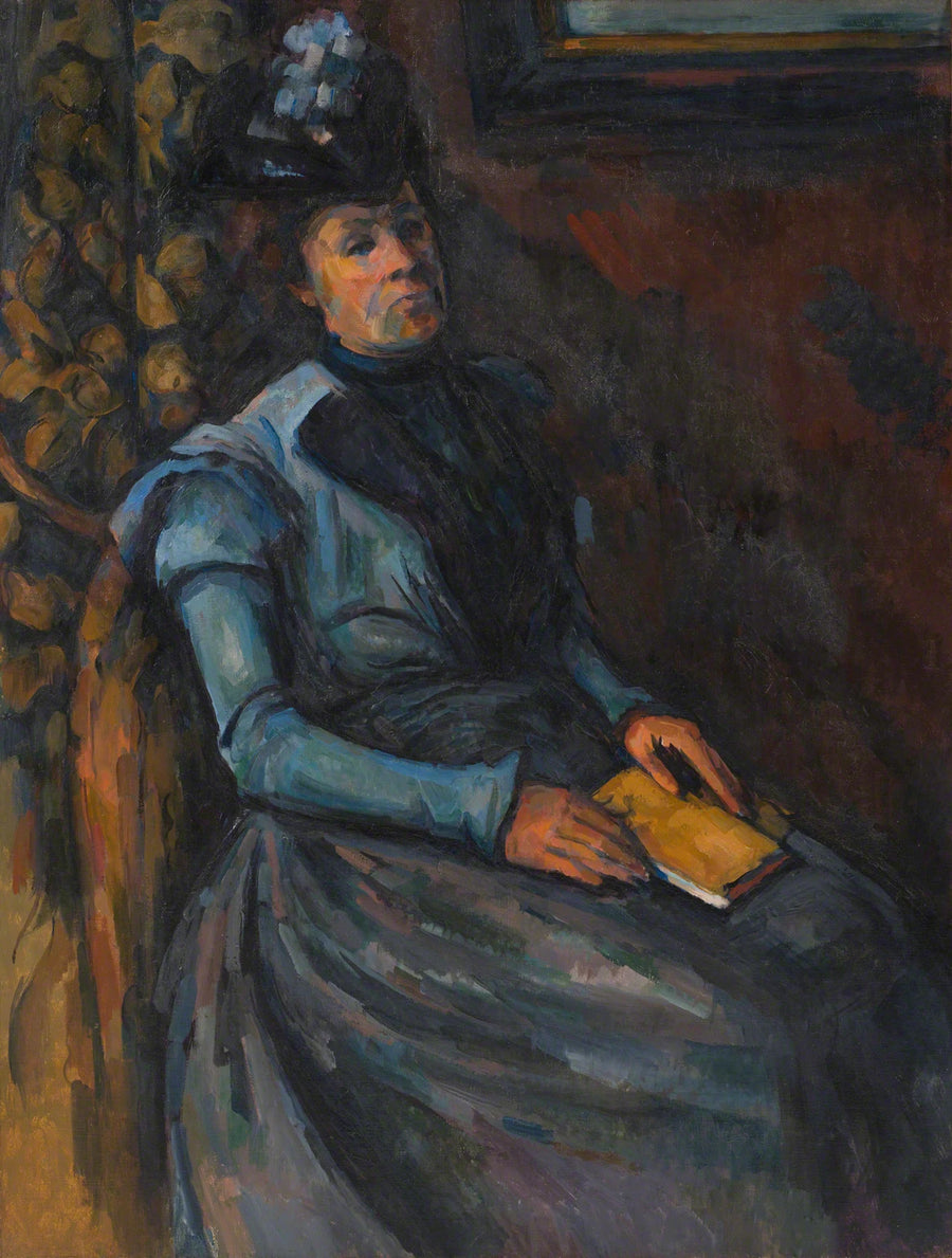 The Lady with the Book - Paul Cézanne