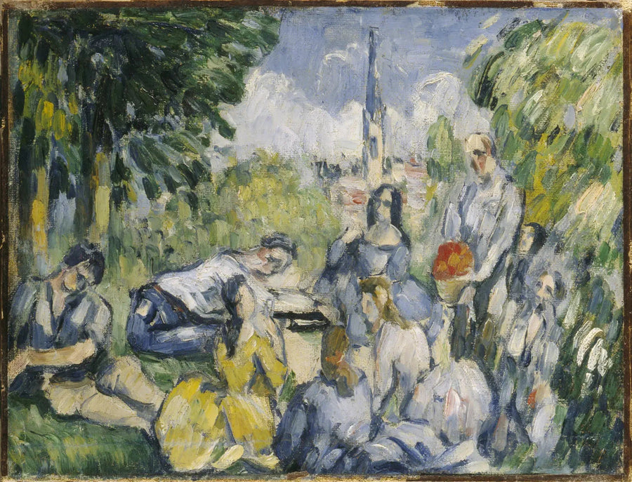 The Luncheon on the Grass - Paul Cézanne