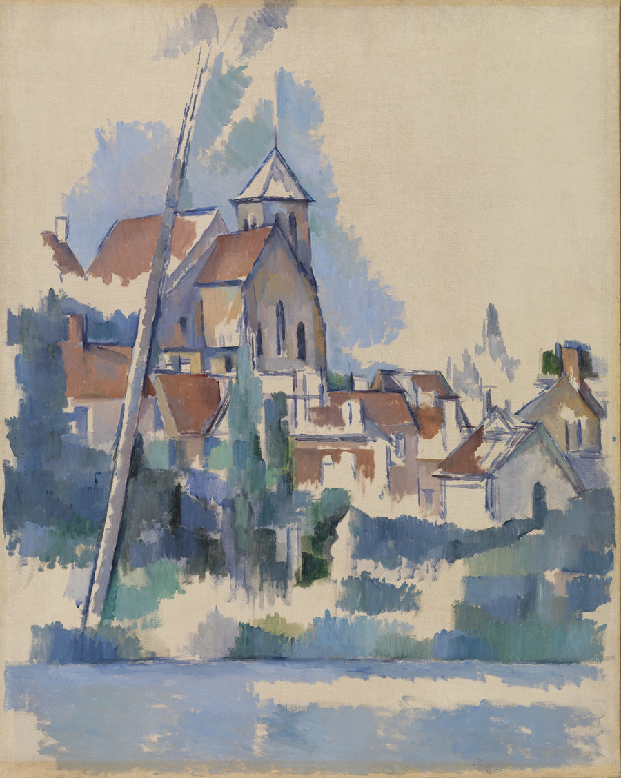 The Church of Montigny-sur-Loing - Paul Cézanne