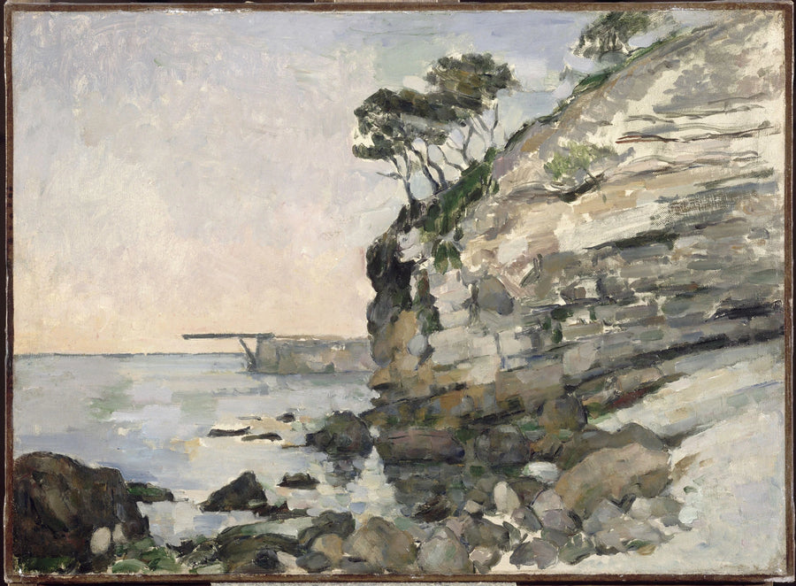 L'Estaque, Evening Effect - Paul Cézanne