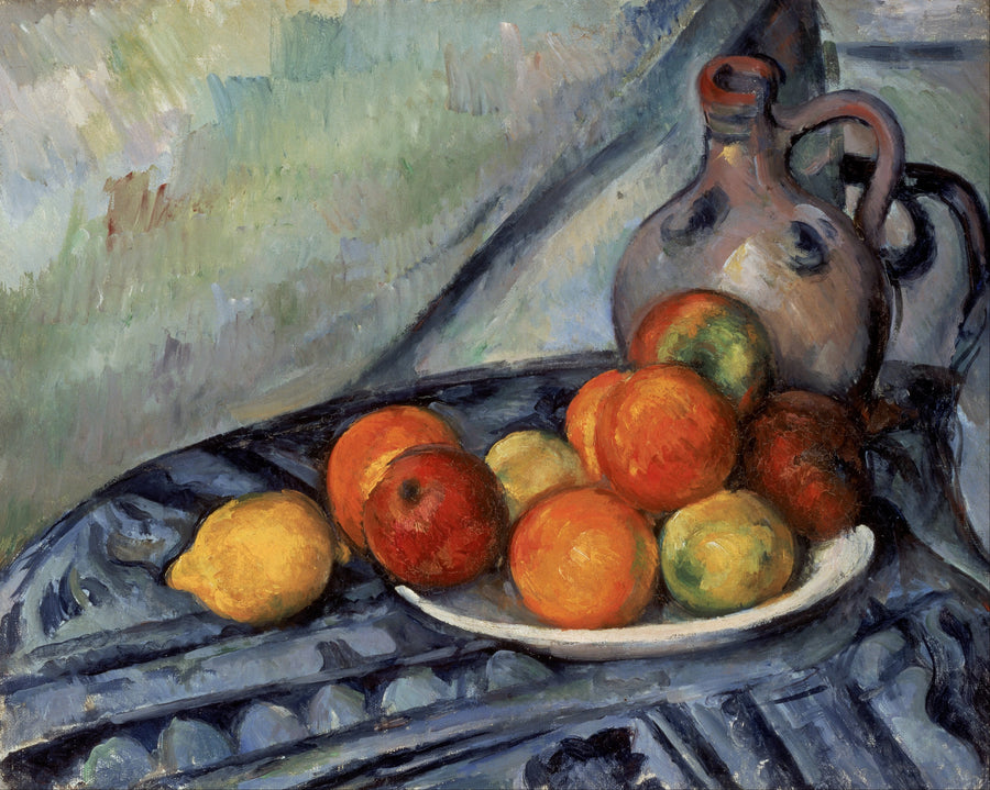 Fruits and Jug - Paul Cézanne