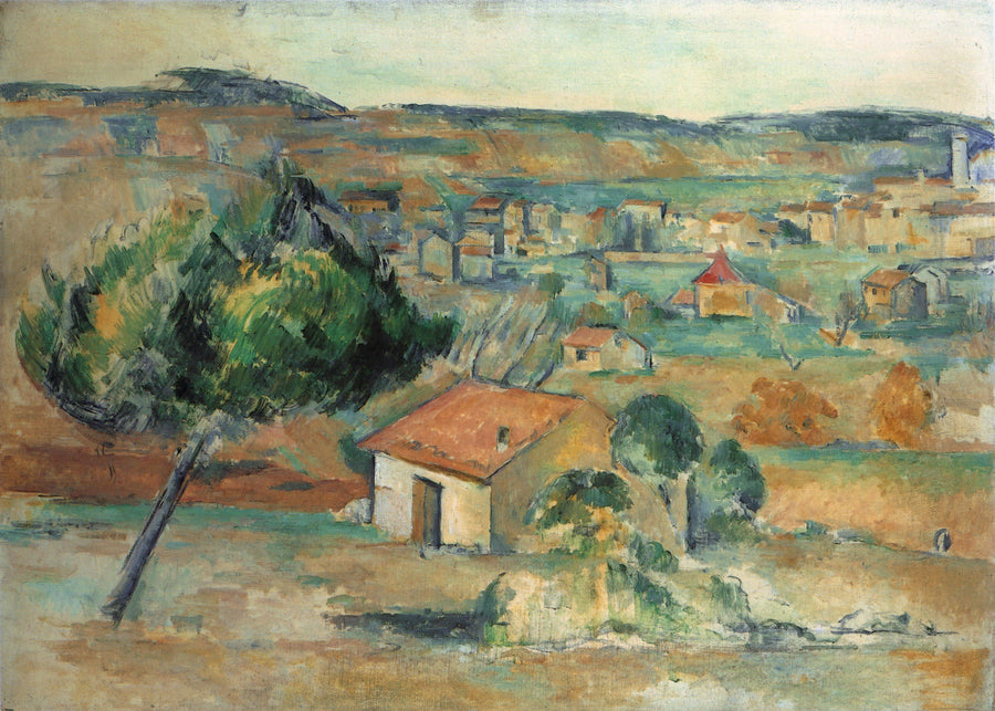 Gardanne seen from Claou - Paul Cézanne