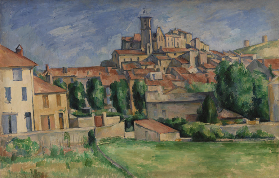 Gardanne (horizontal view). - Paul Cézanne