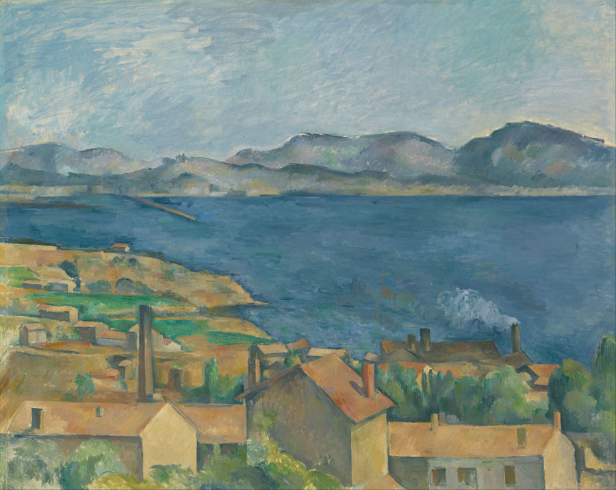 The Gulf of Marseille seen from L'Estaque - Paul Cézanne