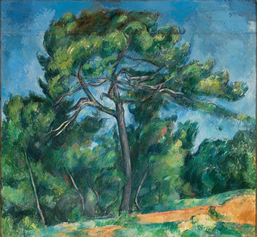 The Great Pine - Paul Cézanne