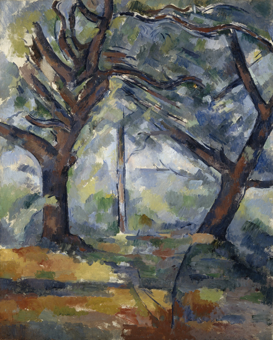 The Large Trees - Paul Cézanne