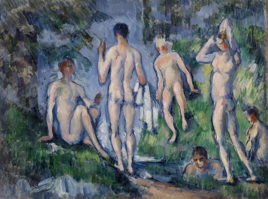 Group of Bathers - Paul Cézanne